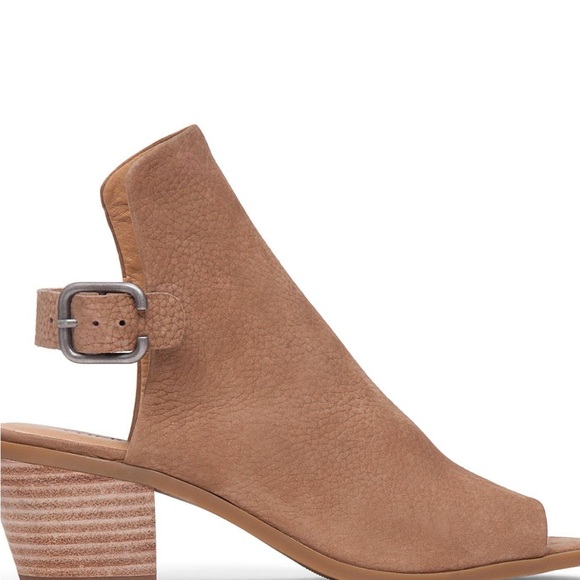 😍 lucky brand sandal booties w stacked heel! - Picture 8 of 11